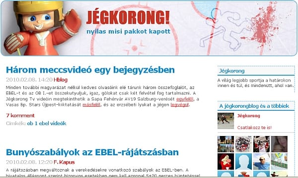 Jégkorong: 
