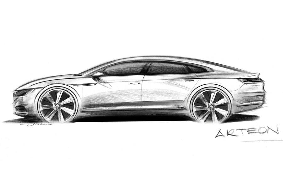 Felbukkant egy teljesen új Volkswagen, az Arteon