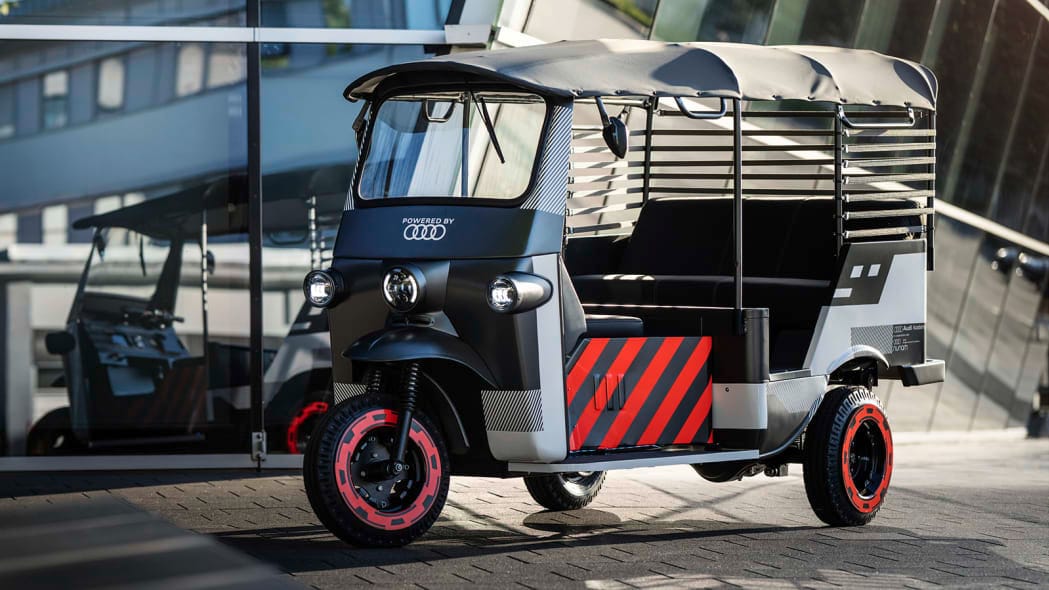 Riksaként születhetnek újjá Indiában az elektromos Audik