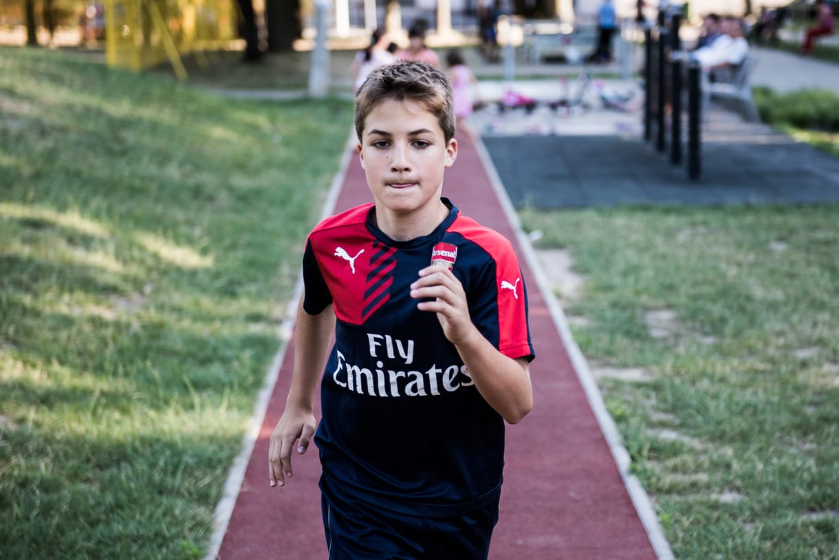 Kezet fogtunk, és már vitte is a gyereket az Arsenal