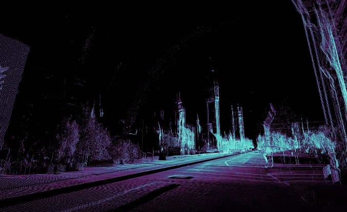 Mint egy álom: így látja az utcákat a vezető nélküli autó lézerszekennere – videó