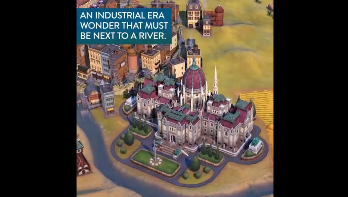 Bekerült a Civilization VI-ba a magyar Parlament