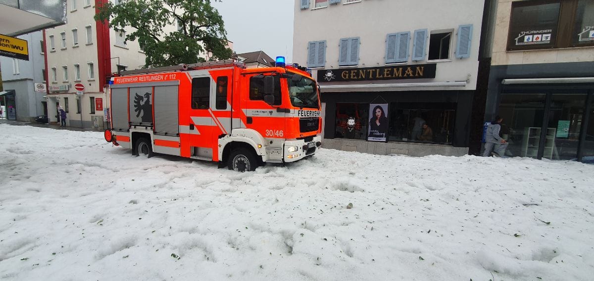 Ki kellett vezényelni a hókotrókat, akkora vihar volt Reutlingenben