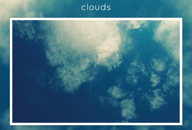 Mai háttérkép: Clouds