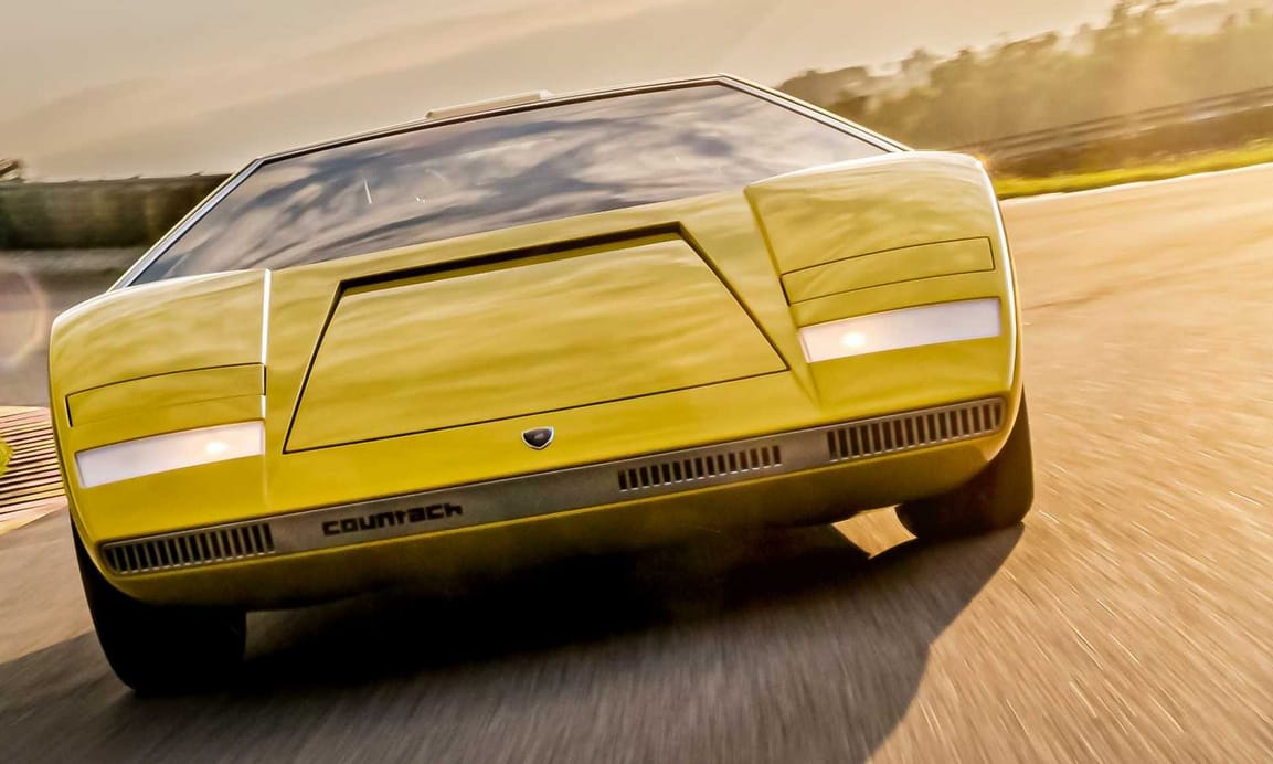 Meghajtották a semmiből feltámasztott első Lamborghini Countach-t