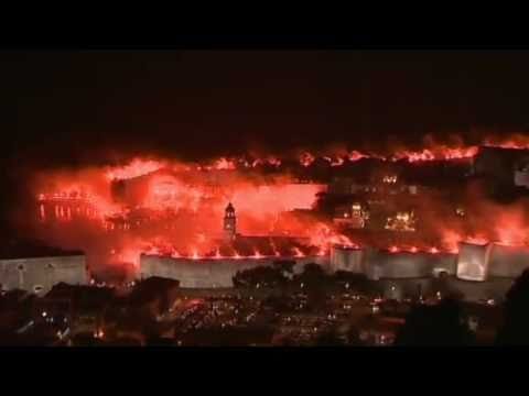 Száz éves a Hajduk, lángokban Dubrovnik
