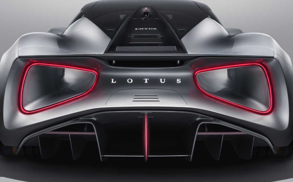 2000 lóerős utcai elektromos rakéta az Lotus Evija