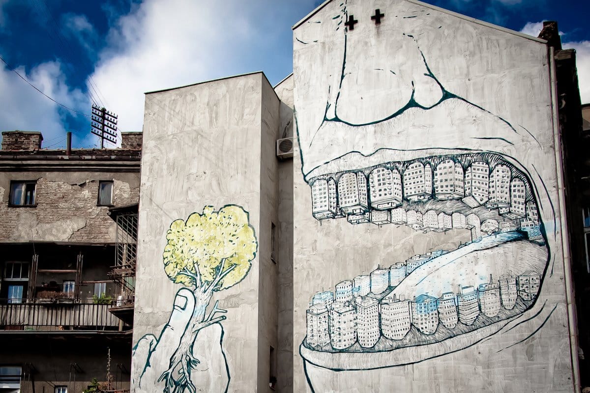 Street art percek: válogatás Blu, a világ legjobb street artistájának munkáiból