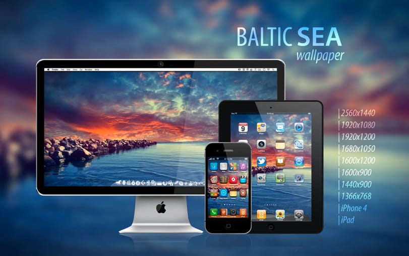Mai háttérkép: Baltic Sea Wallpaper - egyszerűen gyönyörű