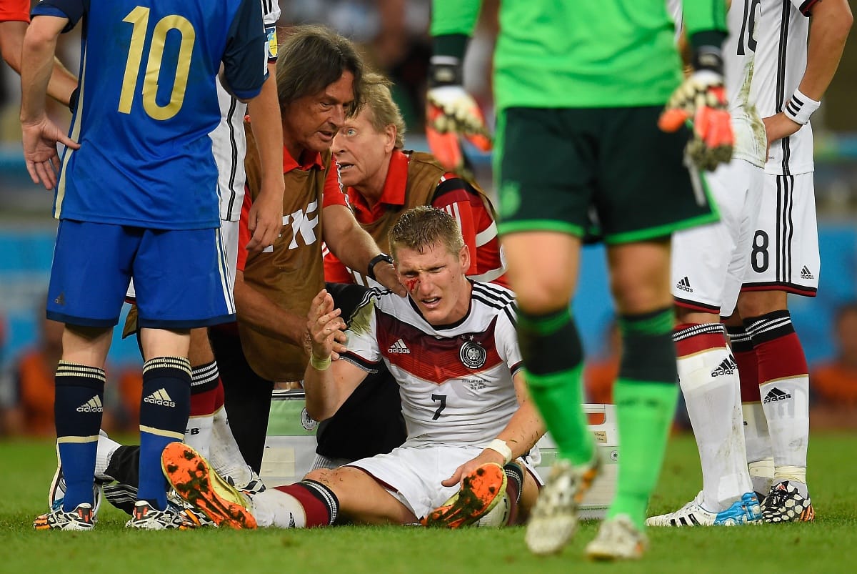 Schweinsteiger megsérült egy edzésen