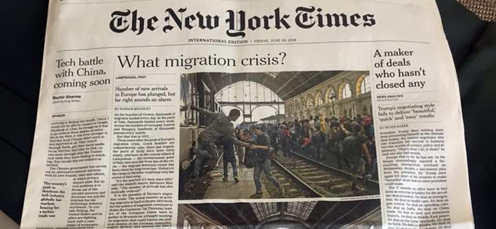 A fideszes médiagóliátról ír a New York Times