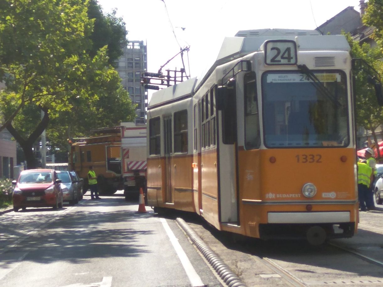 Hamarosan újra a jár a villamos a Fiumei úton