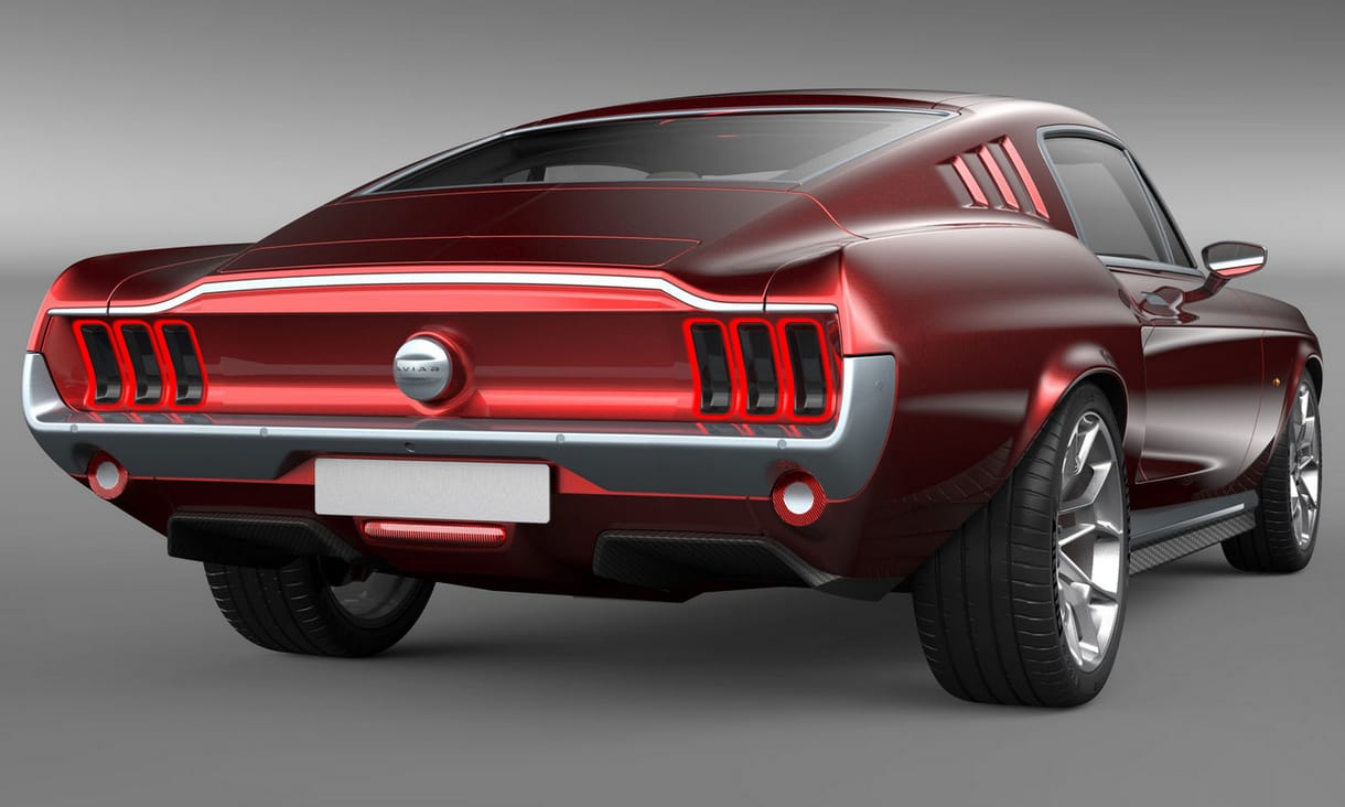 Régi Ford Mustangként támad az oroszok új izom-villanyautója