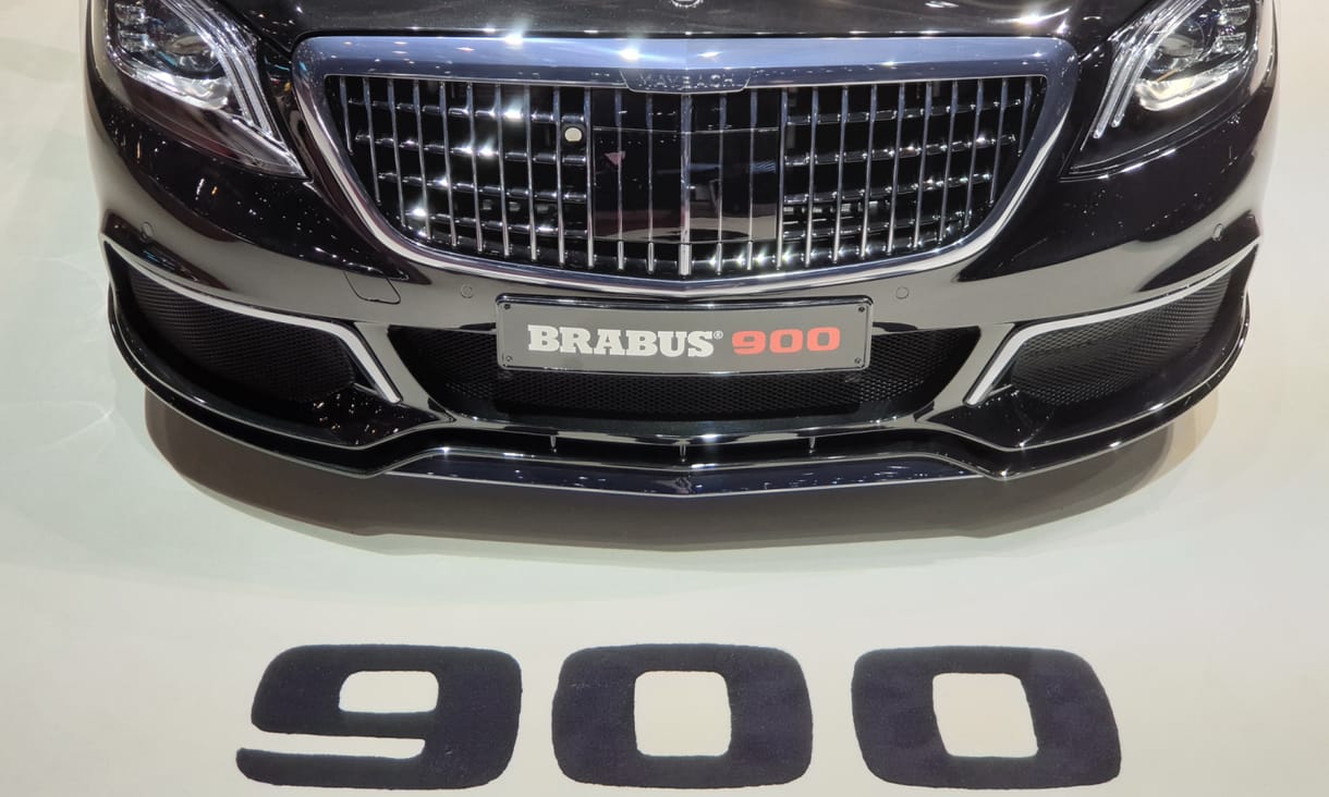 Apró, de bosszantó hibára bukkantunk a 900 lóerős Brabus Mercedes-Maybachban