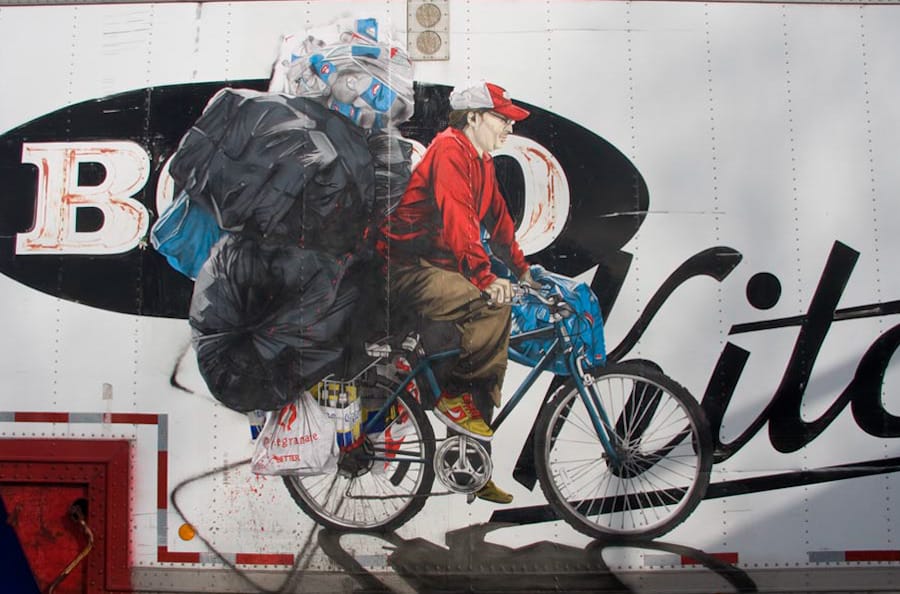 Street art percek: egy adag realizmus Brooklynból