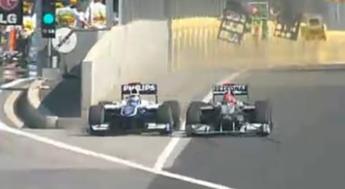 Schumacher tíz rajthelyes büntetést kapott
