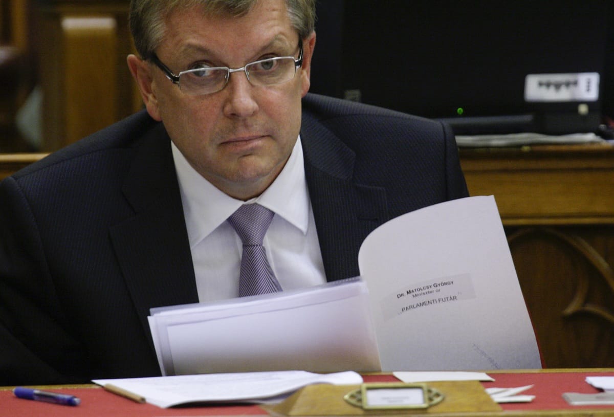 Matolcsy elmondta, milyen jegybankot szeretne