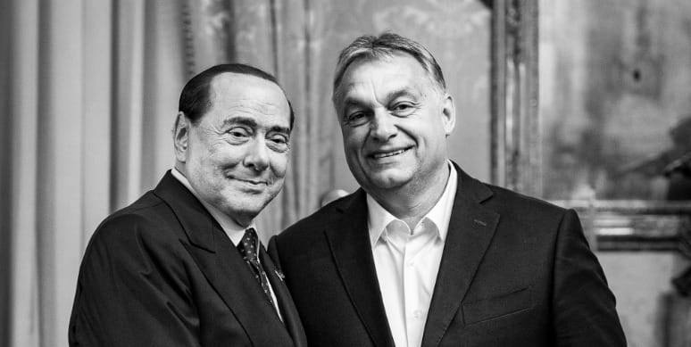 „Elment a nagy harcos!” – így búcsúzott Orbán Berlusconitól