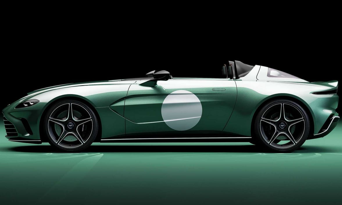 Itt a szélvédő és tető nélküli legújabb Aston Martin