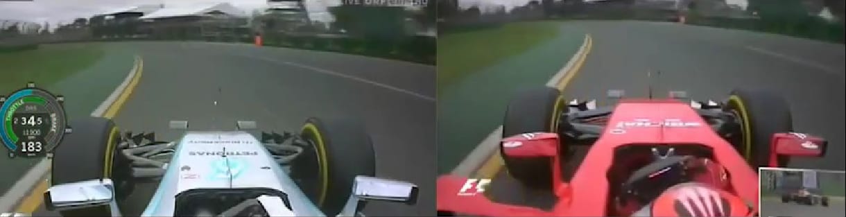Ennyivel gyorsabb Hamilton F1-es Mercije a Ferrarinál