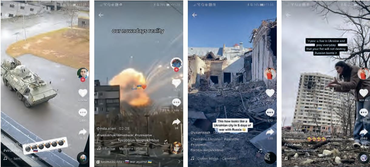 „Vladdy Daddy please no war”: hogy élik meg Ukrajnát az elsőháborúzók a TikTokon?