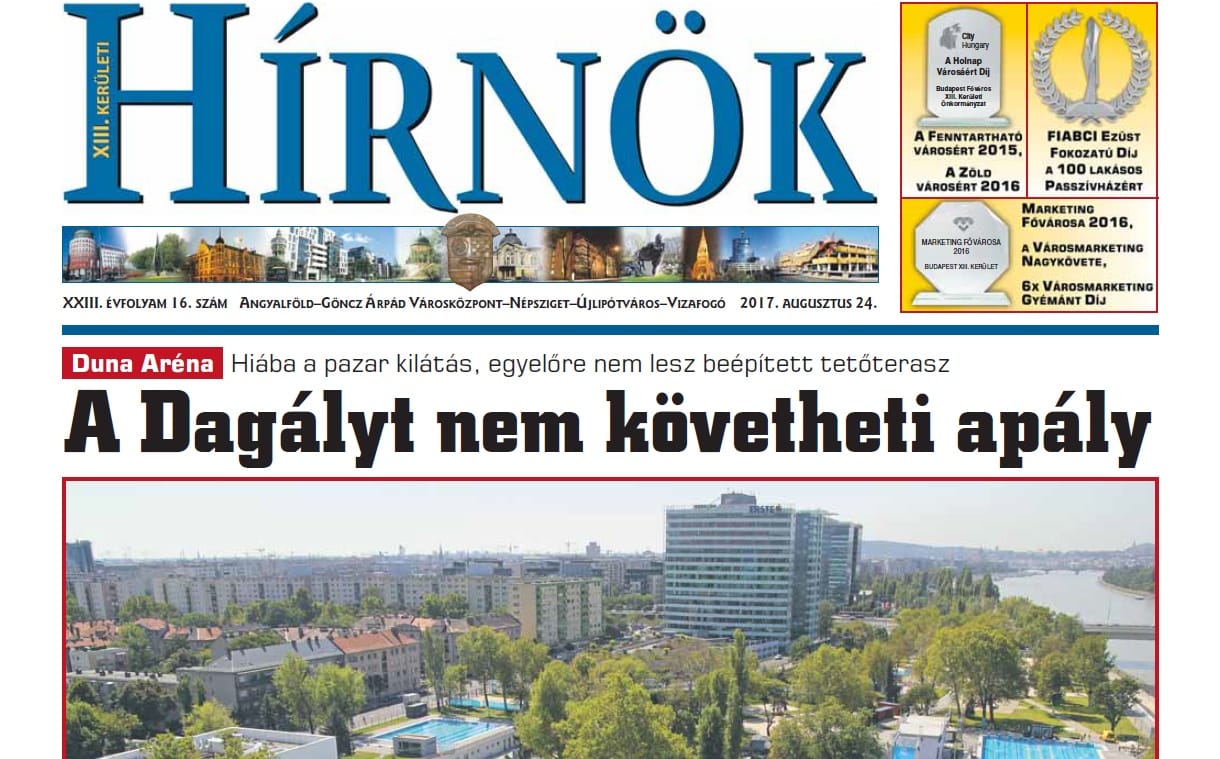 A XIII. kerület kimaxolta a címadást