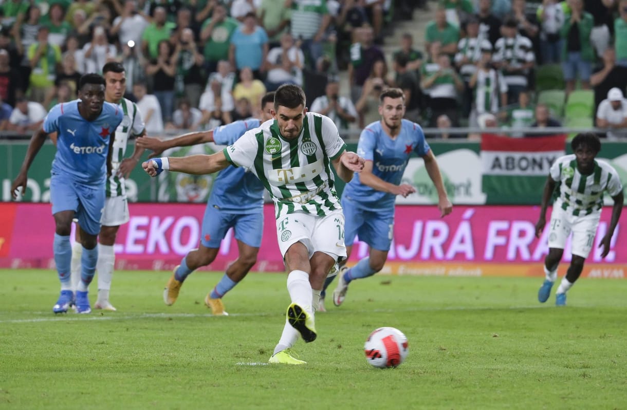 Megverte a Fradi a Slavia Prahát a BL-selejtezőben