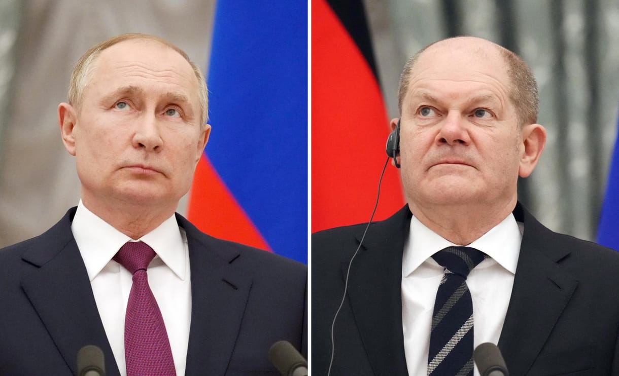 Tűzszünetet kért Scholz Putyintól