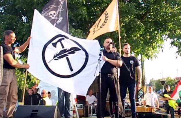 Ott voltunk egy új szélsőjobb mozgalom első műsorán - videó