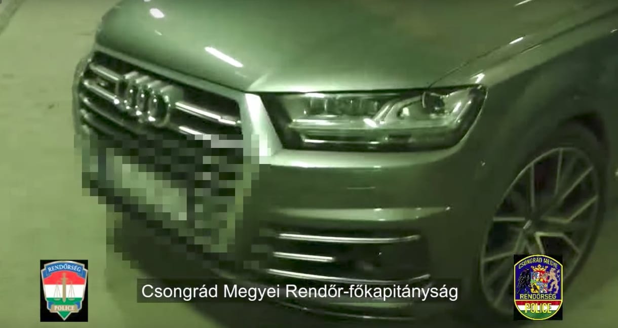 Méregdrága Audit loptak a tolvajok, de nem jutottak messzire vele