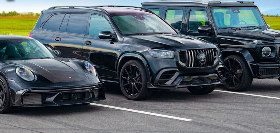 Ilyen a Brabus 900 lóerős autóinak háziversenye – videó