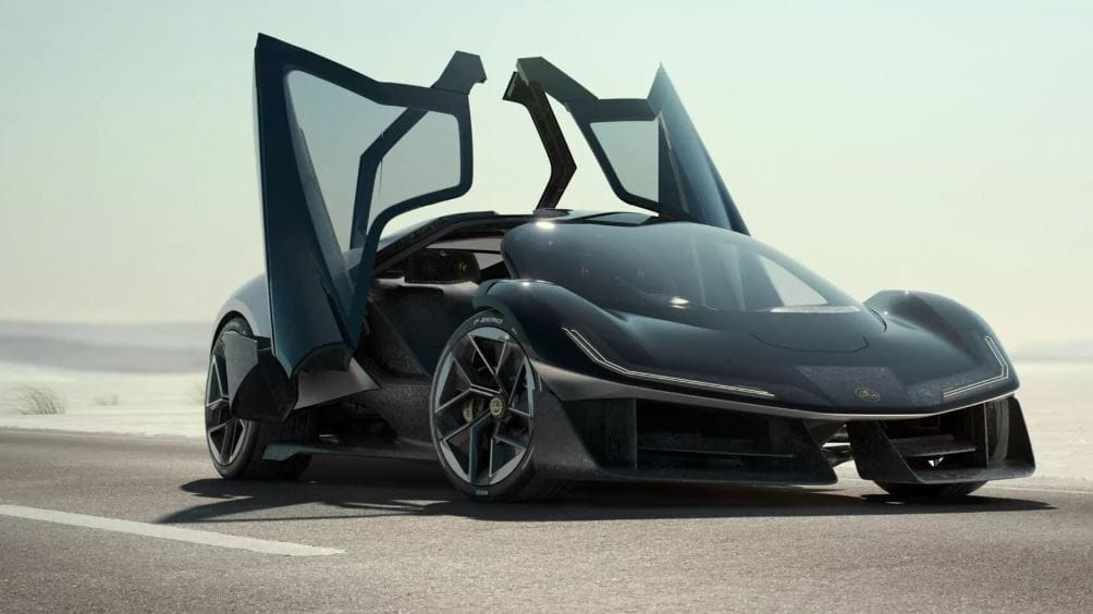 Háromüléses és 1000 lóerős a Lotus jövőautója
