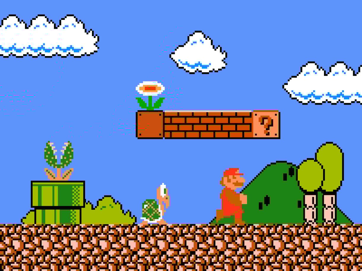 Hihetetlen videó: 5 perc alatt játszotta ki a Super Mariót