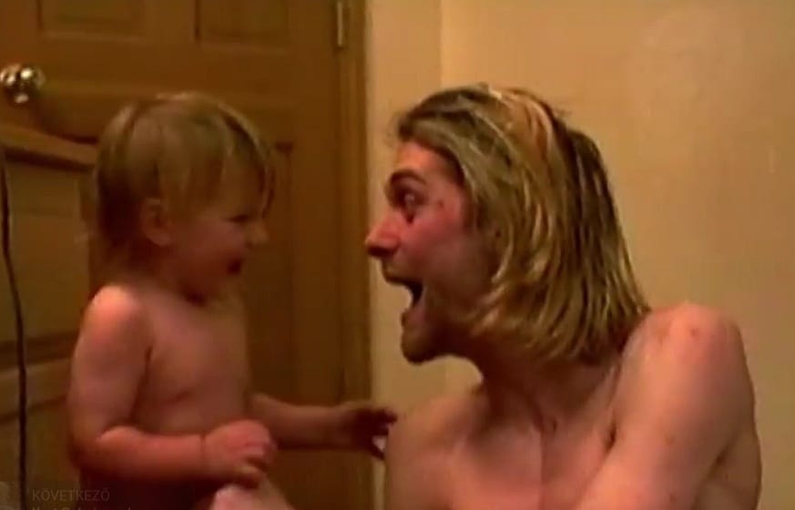 Megszületett Kurt Cobain unokája