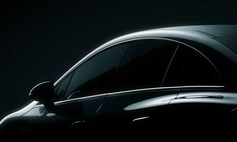 Az első hivatalos fotók a Mercedes EQE villanyautóról