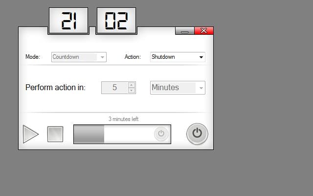 Automatizálja gépe lekapcsolását egy ingyenes, hordozható programmal