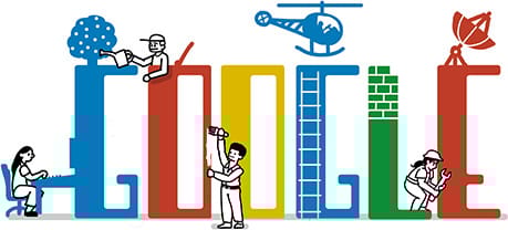 Így ünnepli a munkát a Google