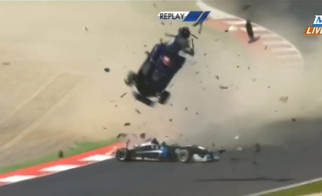 Irtózatos baleset történt a Formula-3-ban – videó
