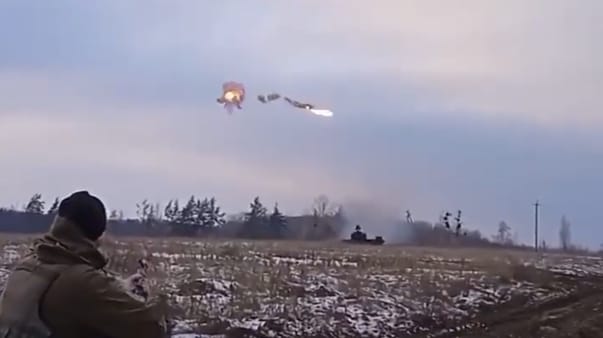 Így szedi le az orosz robotrepülőt a német Gepard Ukrajnában
