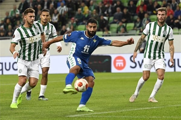 3-1-re kikapott a Ferencváros a Betistől az Európa Ligában