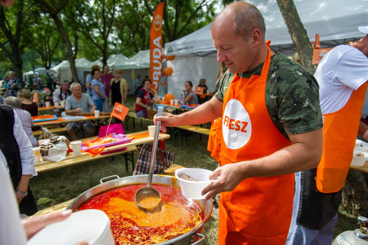 Mire jó a Fidesz-színű kötény?