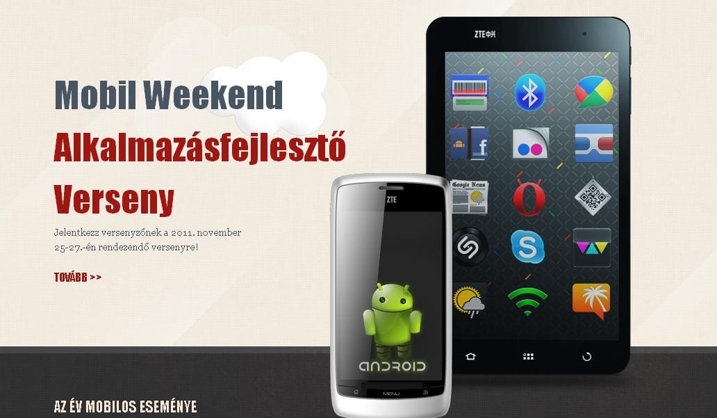 Egymillió forint összdíjazású ötletverseny mobilokhoz