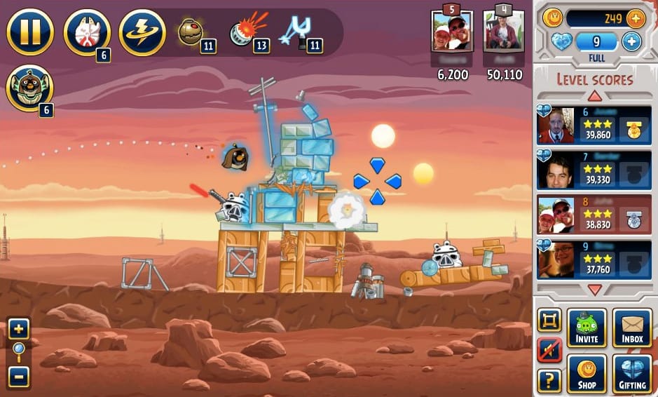 Már Facebookon is játszható az Angry Birds Star Wars