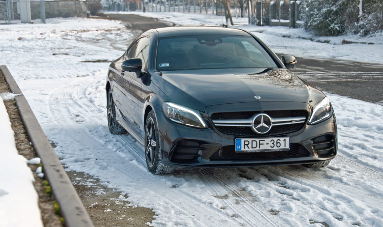 Mercedes-AMG C 43 Coupe-teszt: ez nem a bikanyakú izomautó