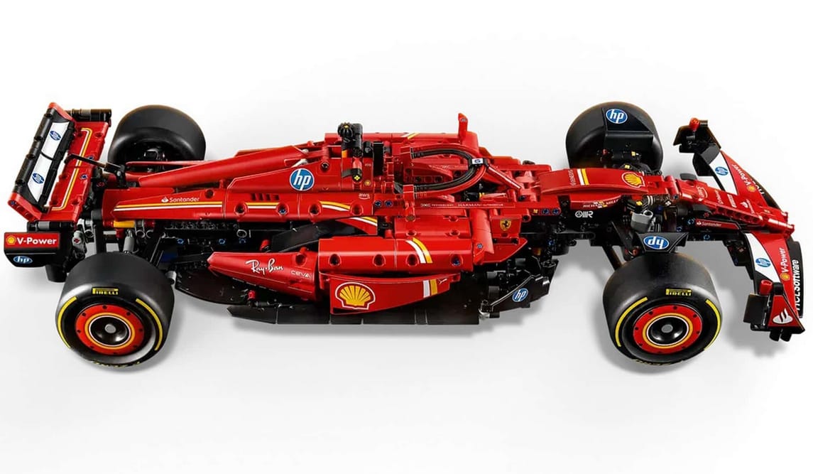 Sajnos nem kerülhet be a karácsonyfa alá a Lego új F1-es Ferrarija