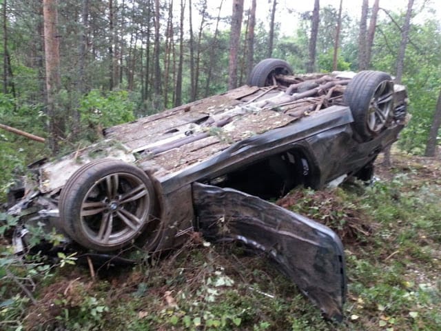 Fotók: Erdőirtás lett a BMW M4-es menetpróba vége