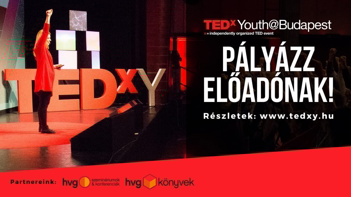 Jelentkezz előadónak a 2020-as TEDxYouth@Budapest konferenciára!