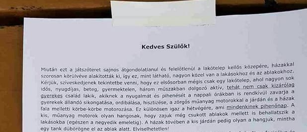 A NER és a játszótér: úristen, gyerekek!