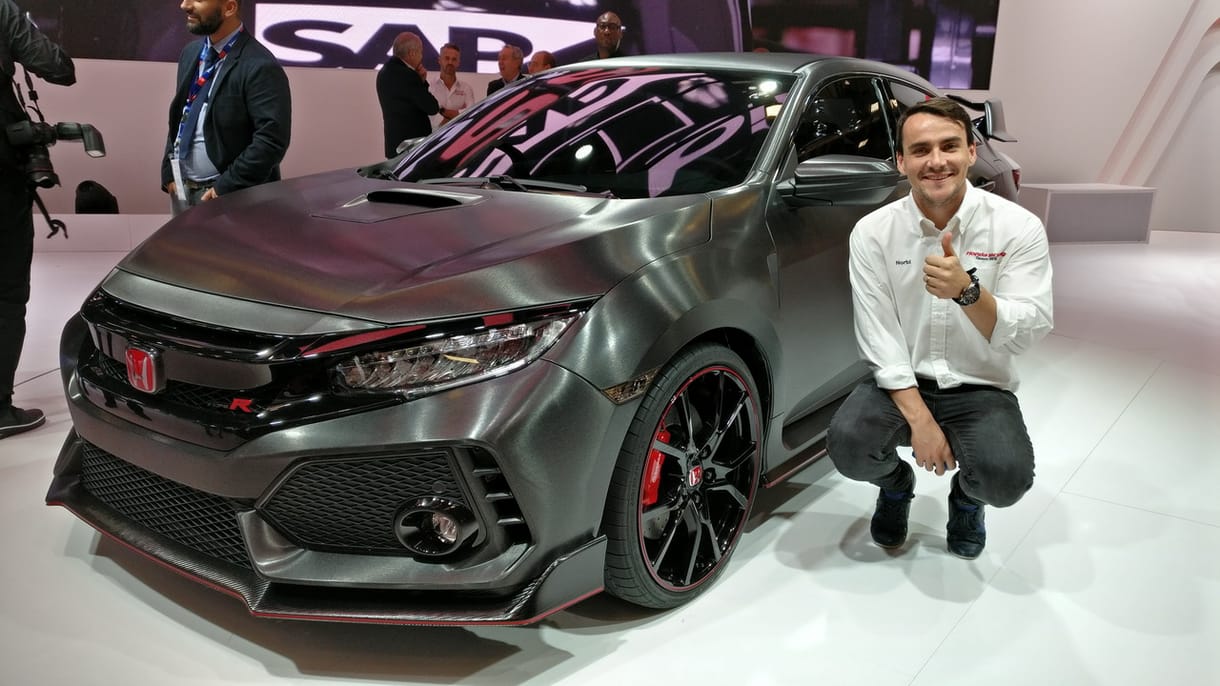 Michelisz Norbi már most az új Civic Type R körül sündörög - elkaptuk pár szóra