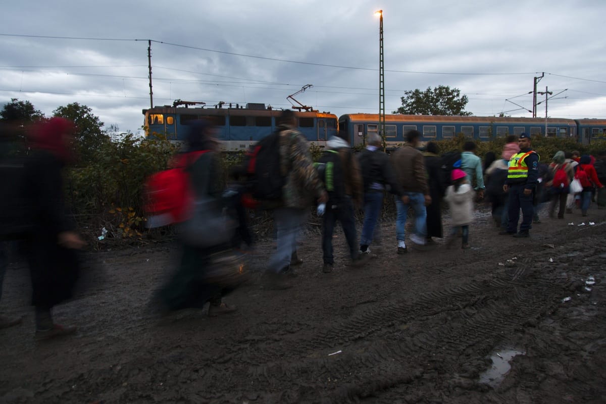 Menekültválság: gyékényesi vasutasok tagadták meg a munkát, mert félnek a fertőzéstől